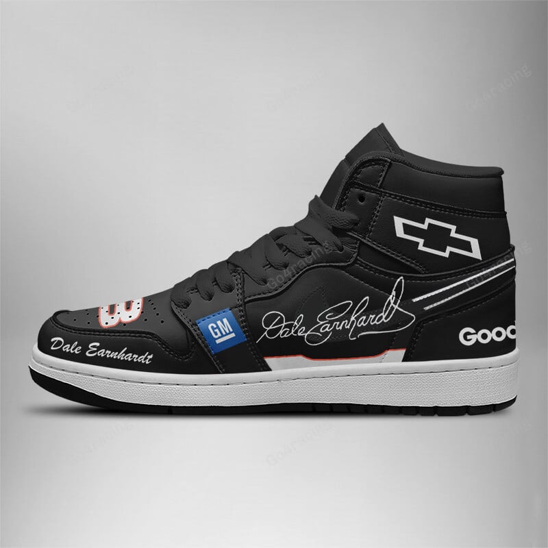 Ideafootwearh Dale Earnhardt - Nascar AJ1 High Sneakers Shoes For Men And Women 1