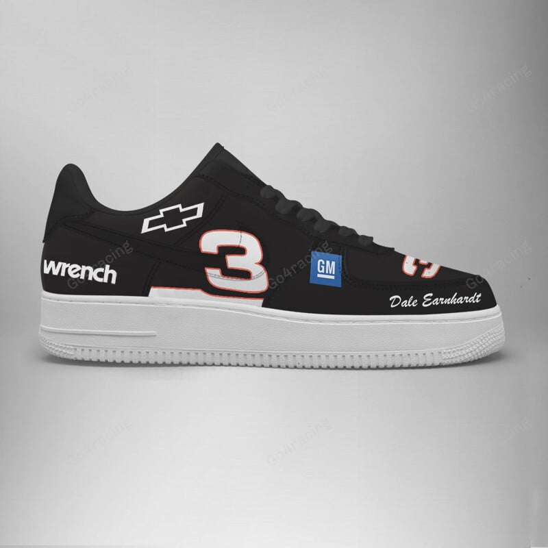Ideafootwear Dale Earnhardt Air Low-Top Sneakers Shoes For Men And Women 1