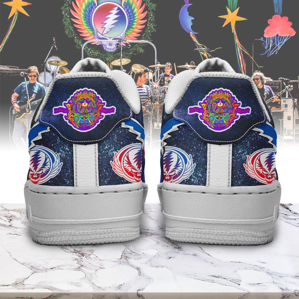Ideafootwear Grateful Dead Air Low-Top Sneakers Shoes For Men And Women 1