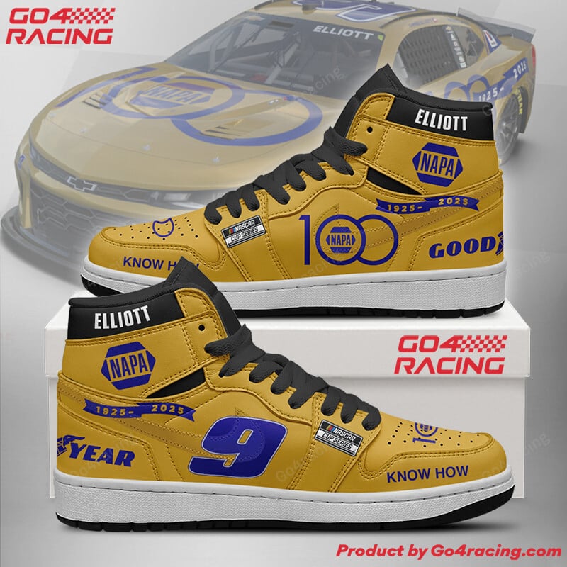 Ideafootwearh Jimmie Johnson - Hendrick Motorsports AJ1 High Sneakers Shoes For Men And Women 1