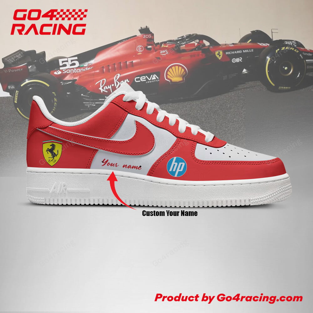 Ideafootwearh Scuderia Ferrari Air Low-Top Sneakers Shoes For Men And Women 2