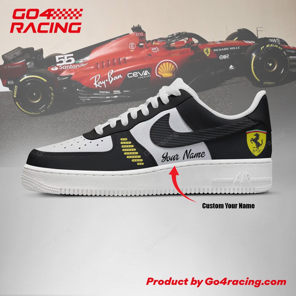 Ideafootwearh Scuderia Ferrari Air Low-Top Sneakers Shoes For Men And Women 1