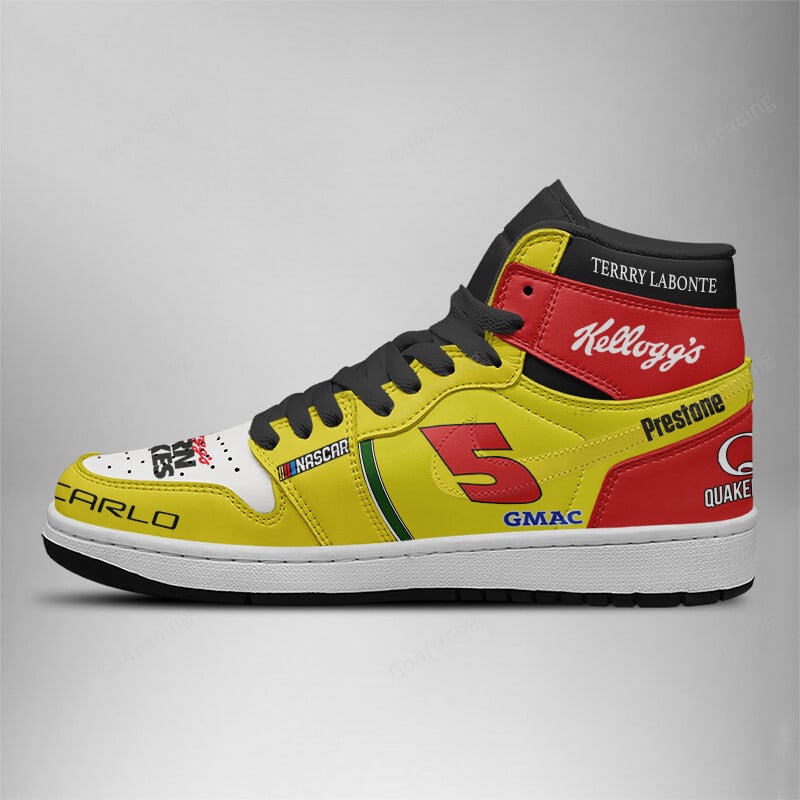 Ideafootwearh Terry Labonte - Hendrick Motorsports AJ1 High Sneakers Shoes For Men And Women 2
