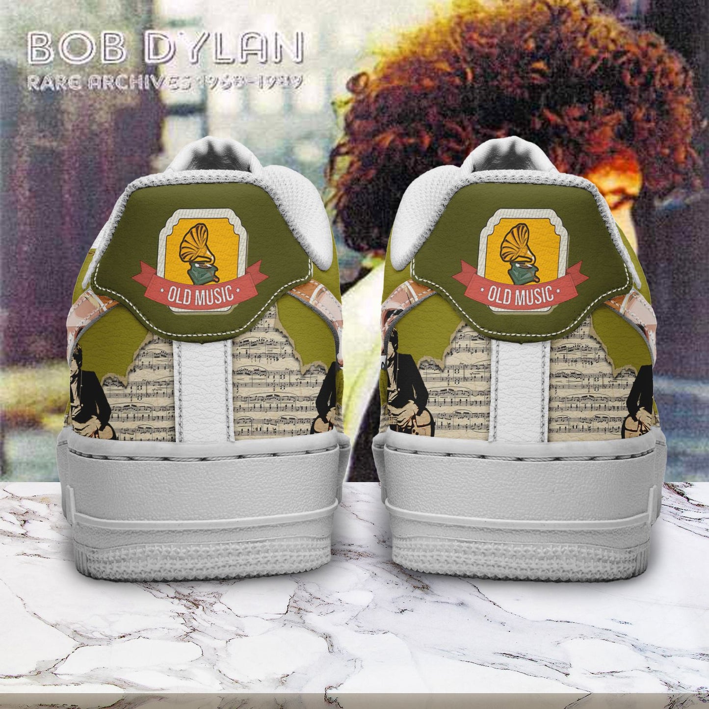 Ideafootwear Bob Dylan Air Low-Top Sneakers Shoes For Men And Women 2