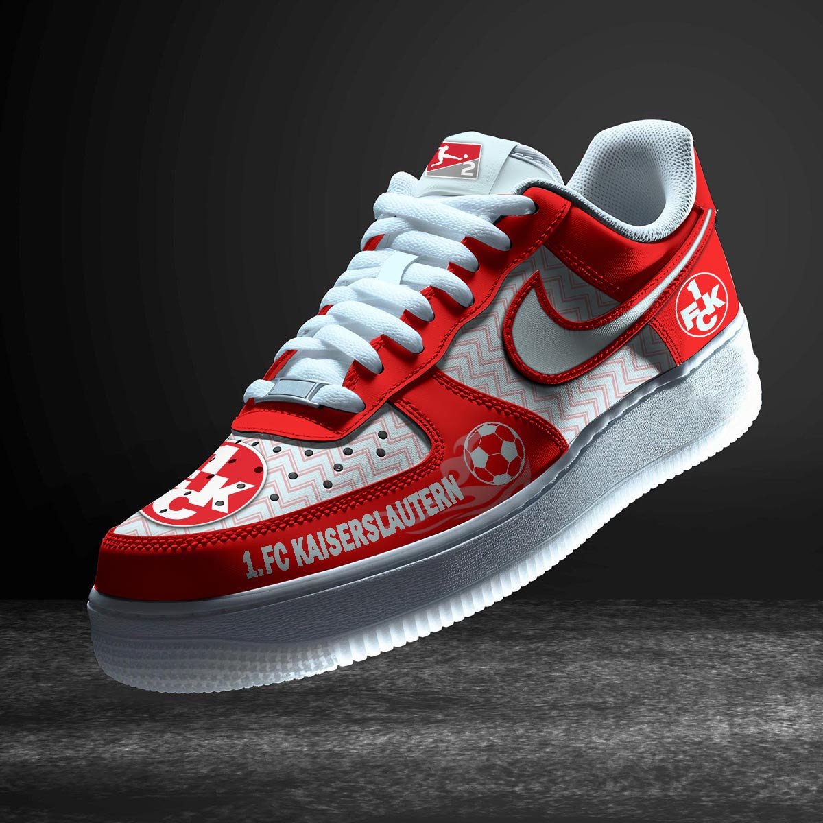 Ideafootwear 1. FC Kaiserslautern Air Low-Top Sneakers Shoes For Men And Women 1