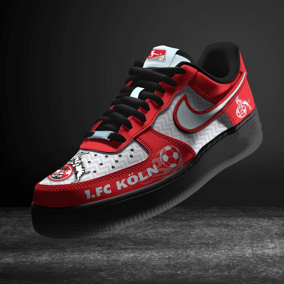 Ideafootwear 1. FC Koln Air Low-Top Sneakers Shoes For Men And Women 1