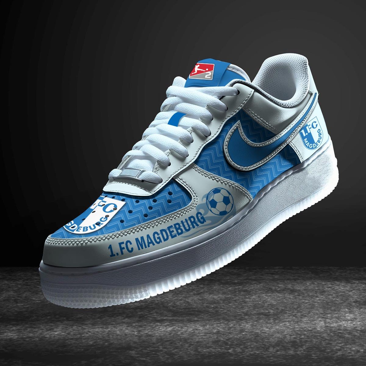 Ideafootwear 1. FC Magdeburg Air Low-Top Sneakers Shoes For Men And Women 1
