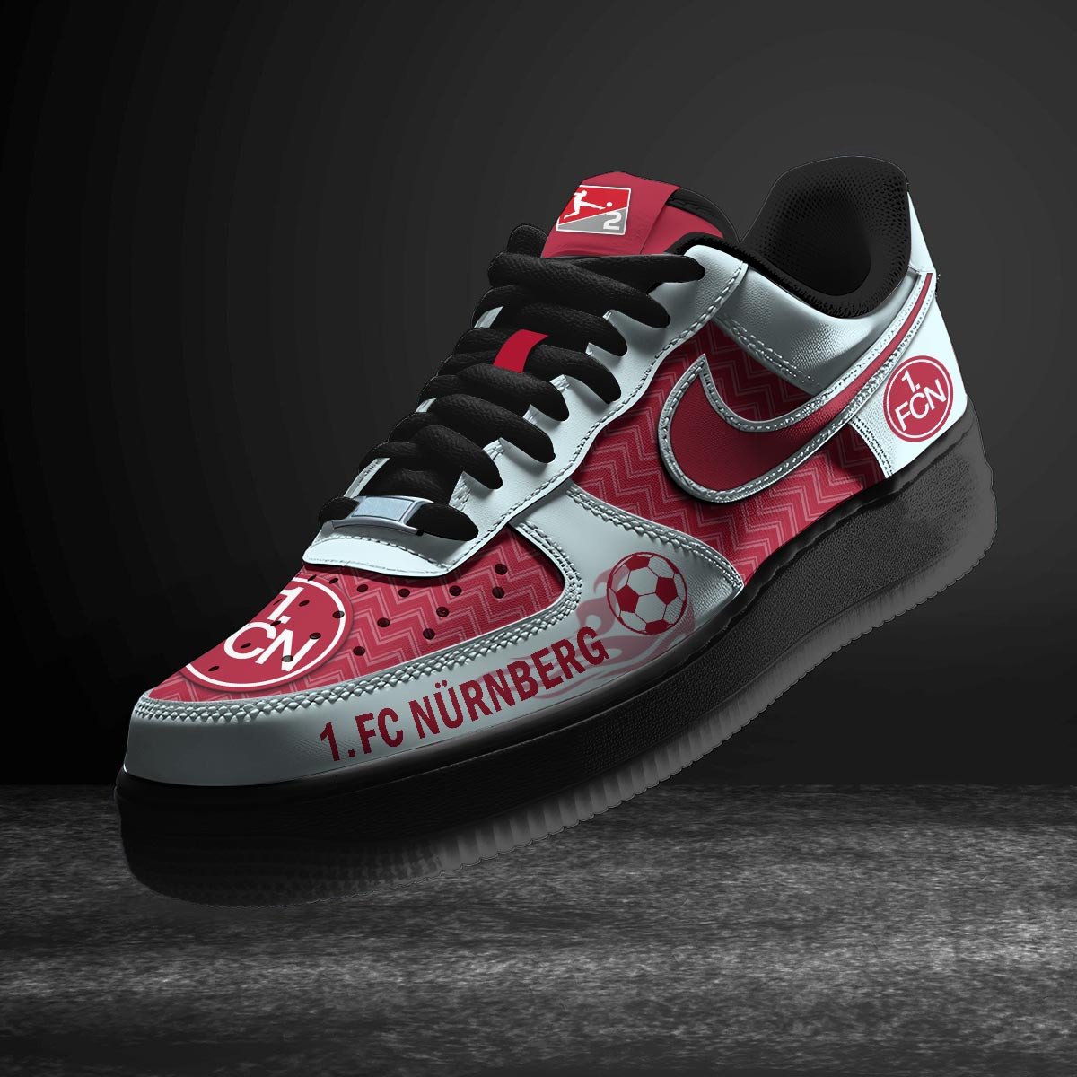 Ideafootwear 1. FC Nurnberg Air Low-Top Sneakers Shoes For Men And Women 1