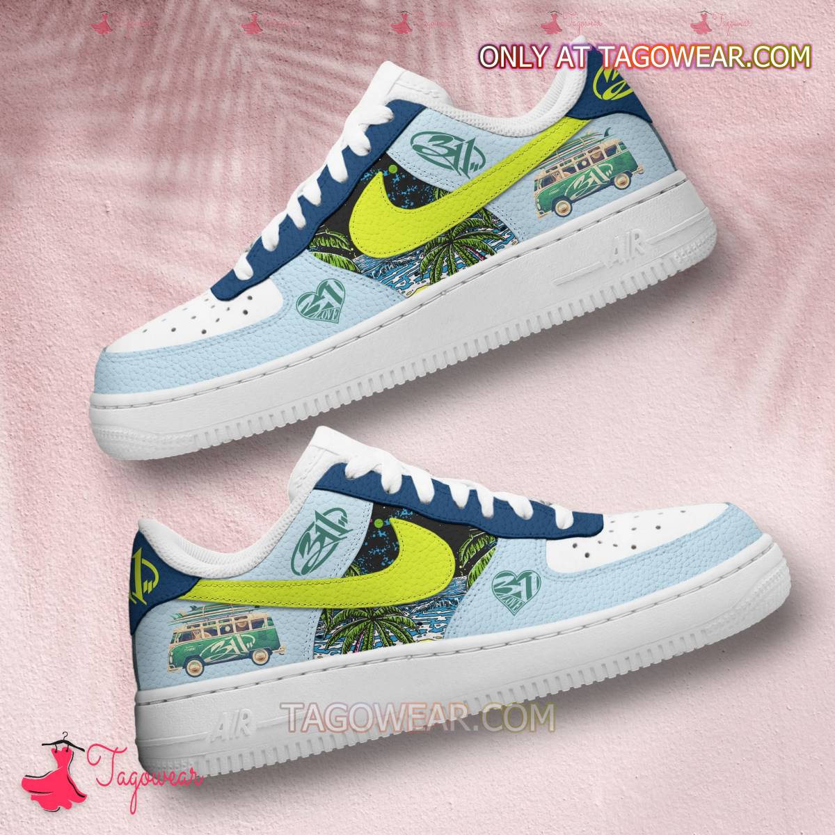 Ideafootwear 311 Band Air Low-Top Sneakers Shoes For Men And Women 2