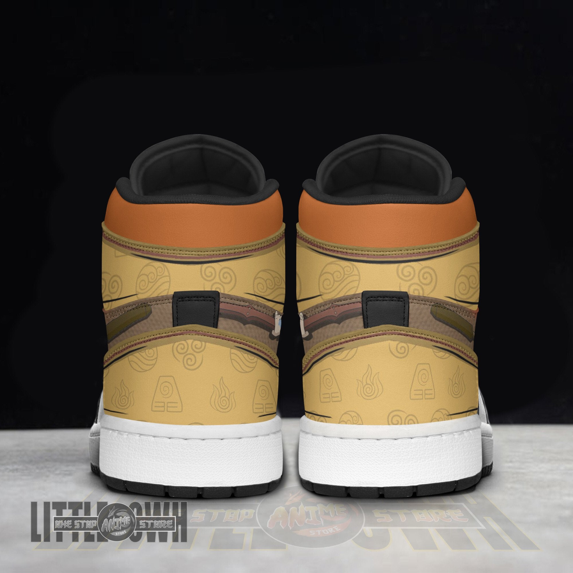 Ideafootwear Aang AJ1 High Sneakers Shoes For Men And Women