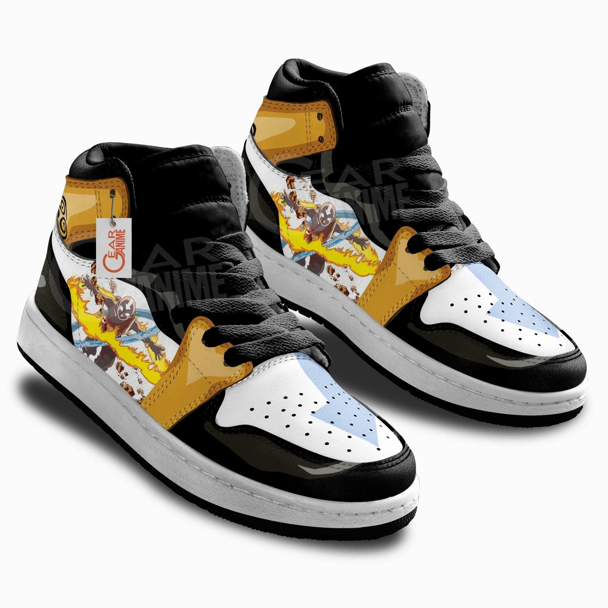 Ideafootwear Aang AJ1 High Sneakers Shoes For Men And Women