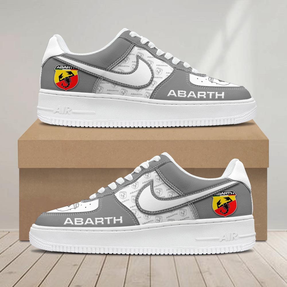 Ideafootwear Abarth Air Low-Top Sneakers Shoes For Men And Women 1