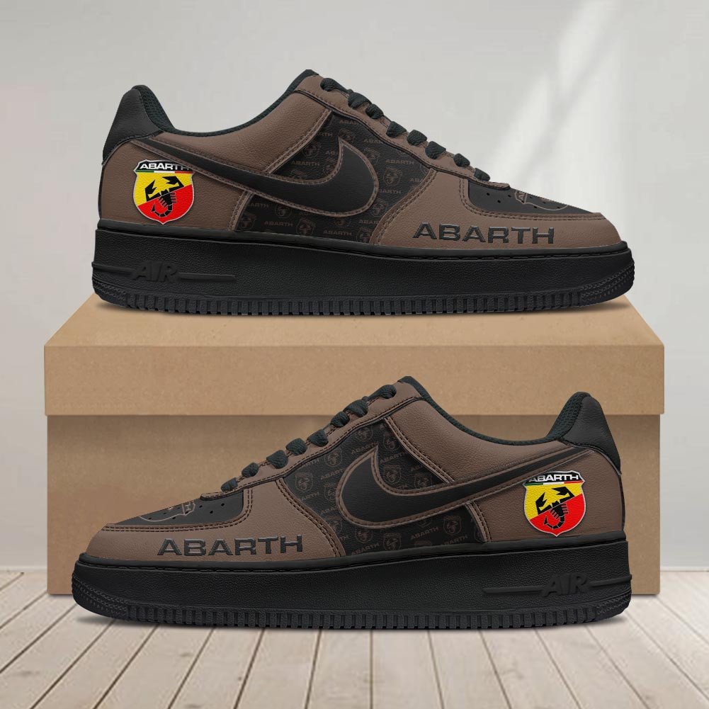 Ideafootwear Abarth Air Low-Top Sneakers Shoes For Men And Women 1