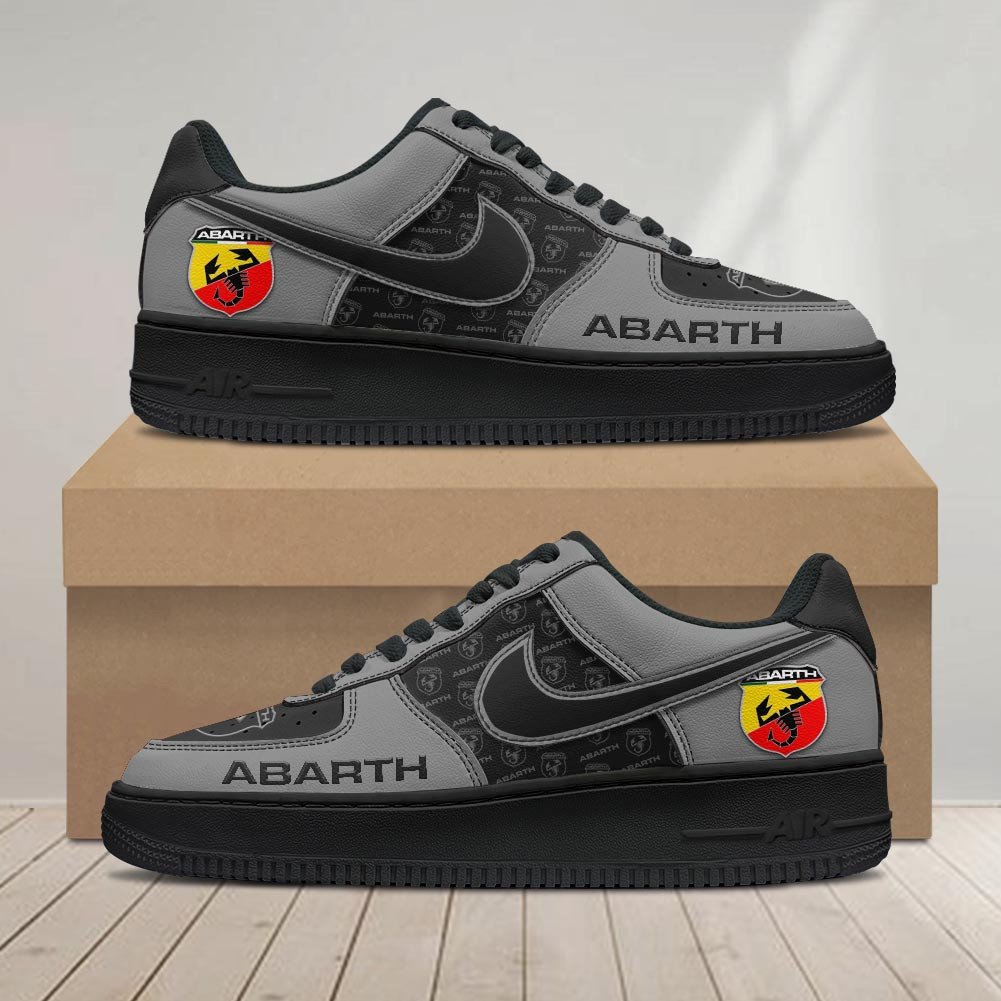 Ideafootwear Abarth Air Low-Top Sneakers Shoes For Men And Women 1