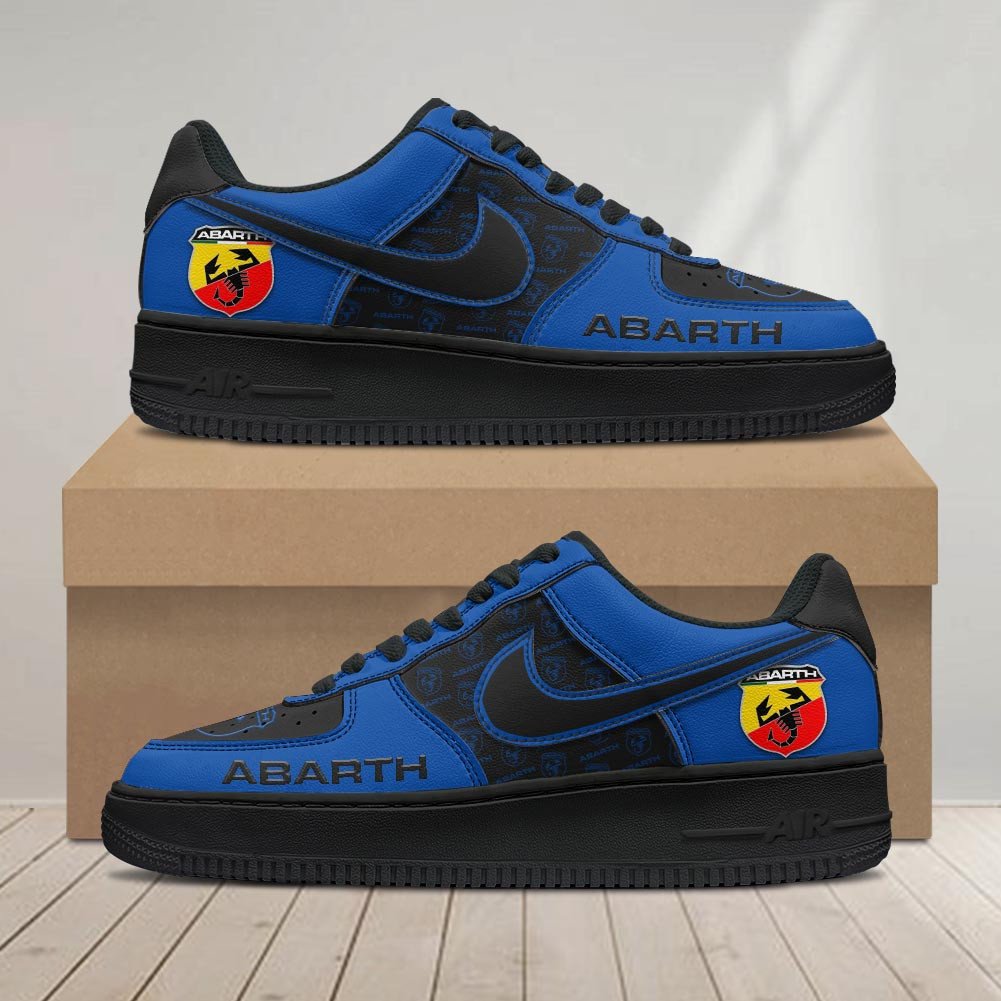 Ideafootwear Abarth Air Low-Top Sneakers Shoes For Men And Women 1