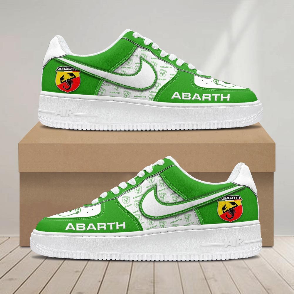 Ideafootwear Abarth Air Low-Top Sneakers Shoes For Men And Women 1