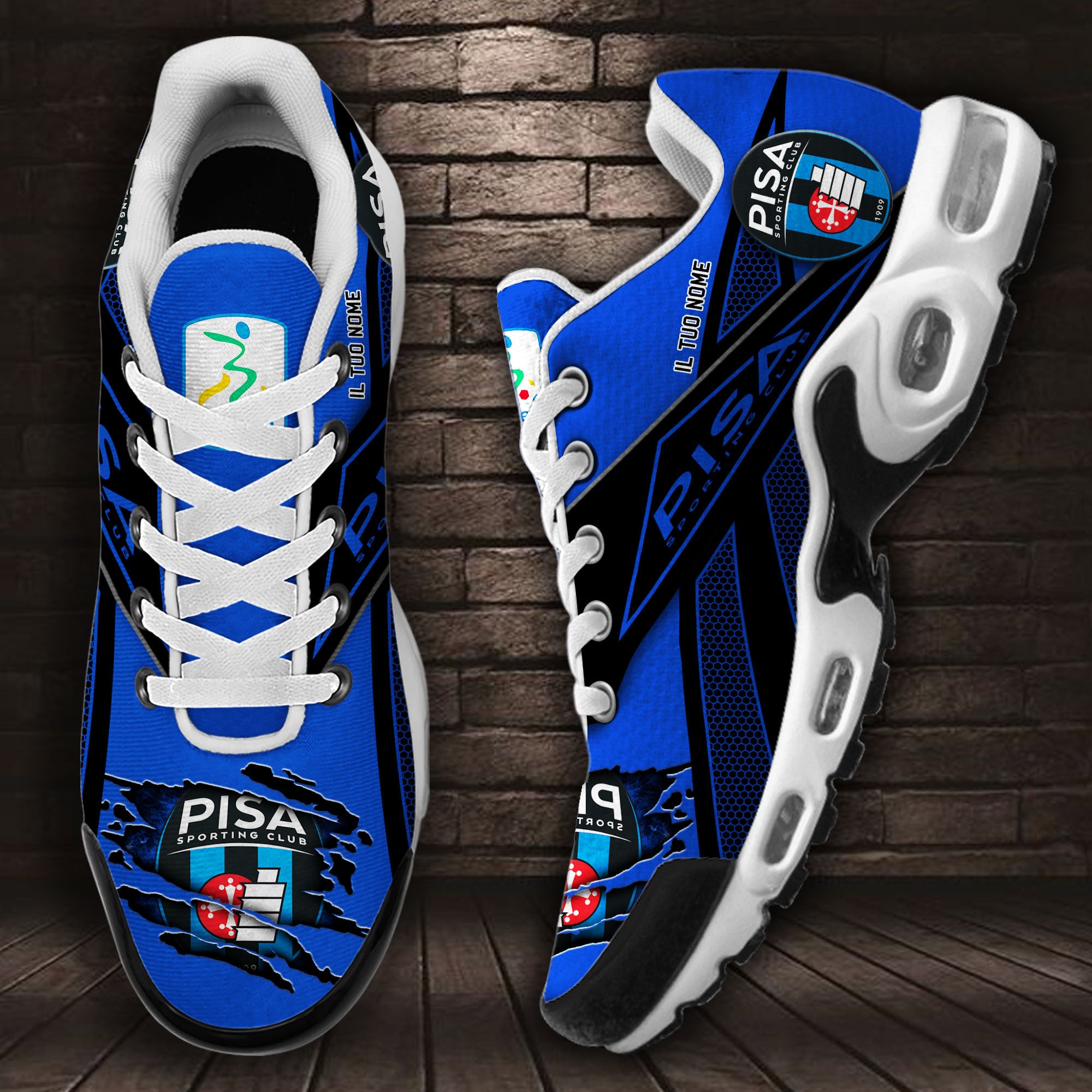 Ideafootwear AC Pisa 1909 TN Shoes Sneakers For Men And Women