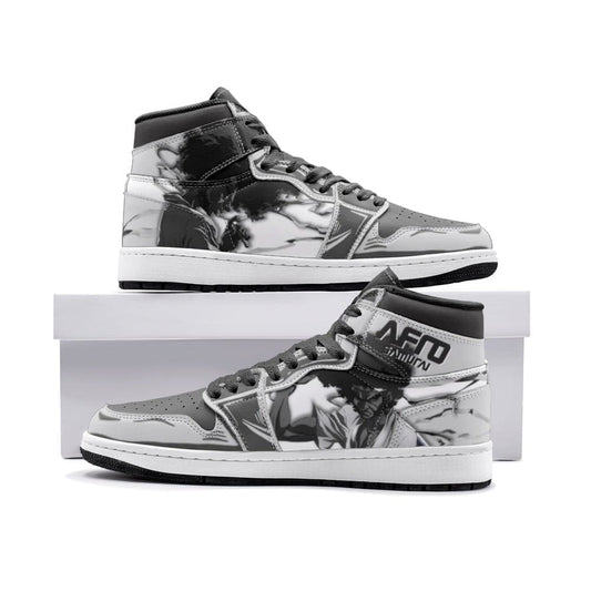 Ideafootwear Afro-Samurai AJ1 High Sneakers Shoes For Men And Women