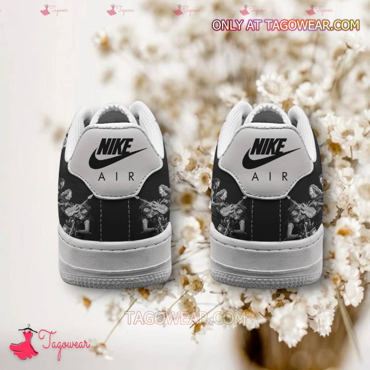 Ideafootwear Airbourne Hard Rock Air Low-Top Sneakers Shoes For Men And Women 2