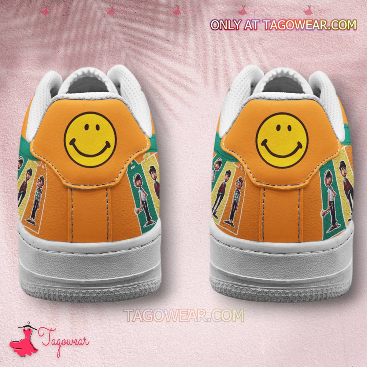 Ideafootwear AJR No Way Less Sad Air Low-Top Sneakers Shoes For Men And Women 2