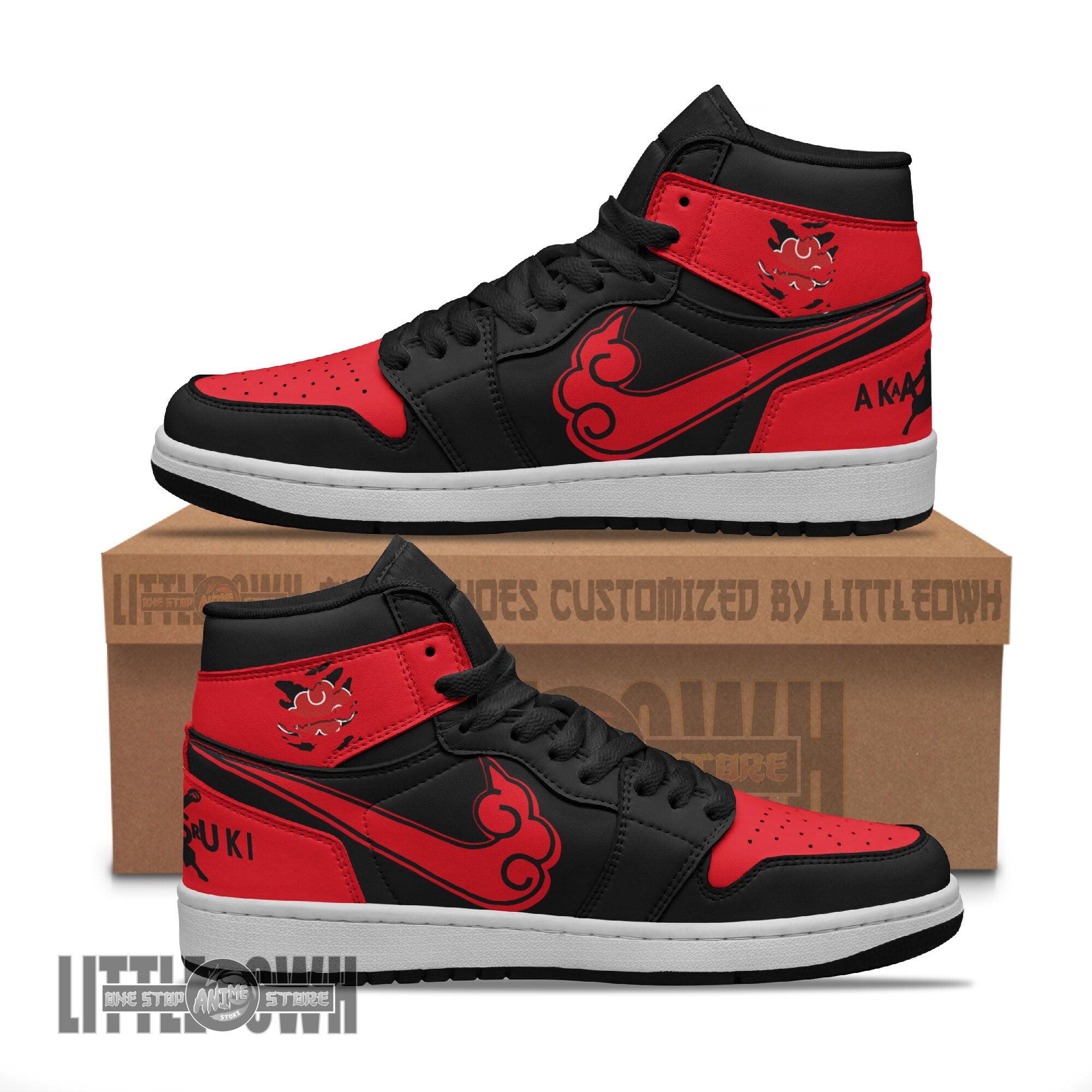 Ideafootwear Akatsuki AJ1 High Sneakers Shoes For Men And Women