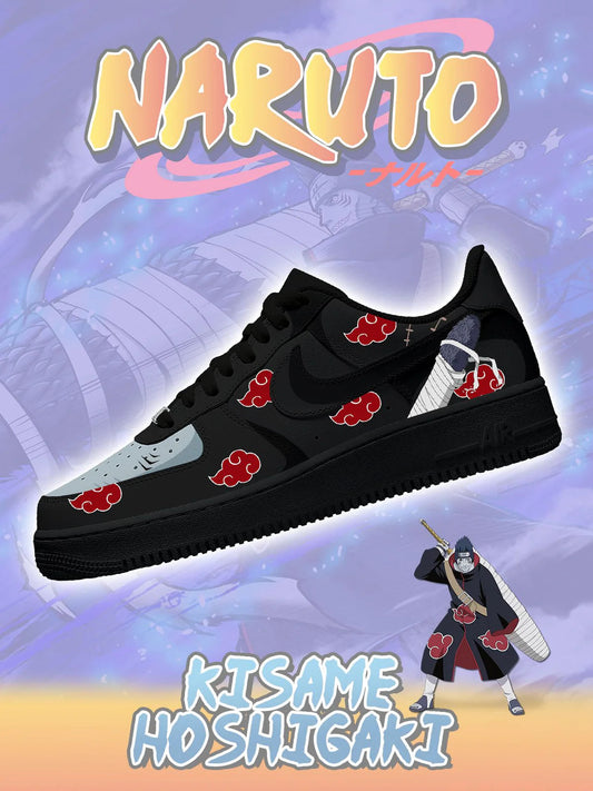 Ideafootwear Akatsuki Kisame Hoshigaki  Air Low-Top Sneakers Shoes For Men And Women 1