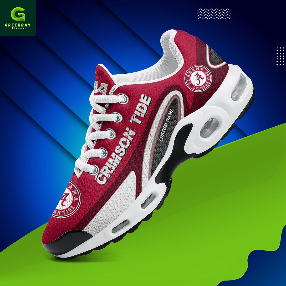 Ideafootwear Alabama Crimson Tide TN Shoes Sneakers For Men And Women