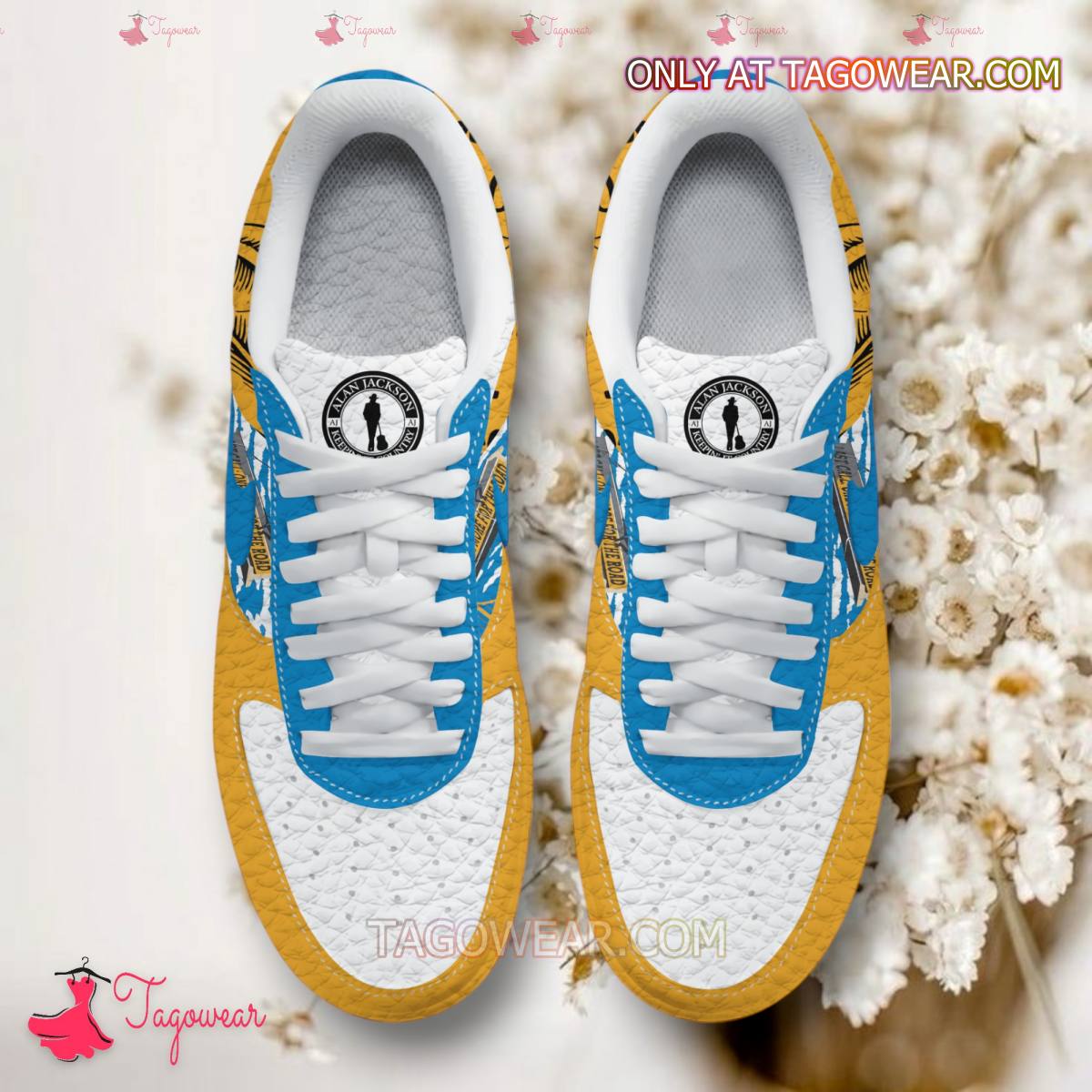 Ideafootwear Alan Jackson Air Low-Top Sneakers Shoes For Men And Women 2