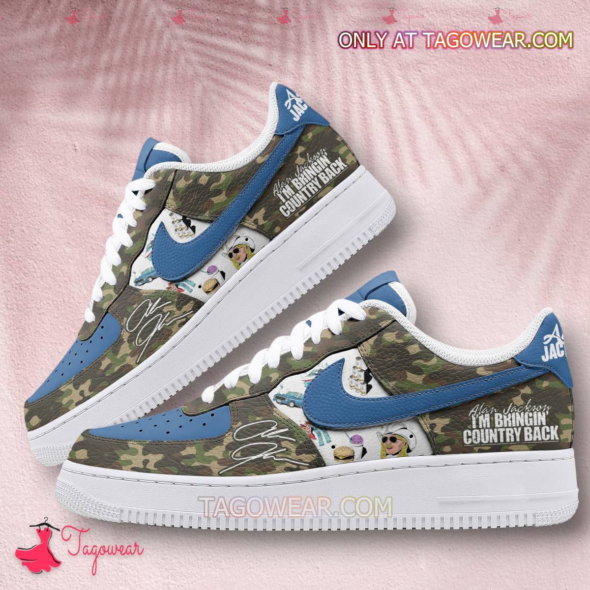 Ideafootwear Alan Jackson Air Low-Top Sneakers Shoes For Men And Women 2