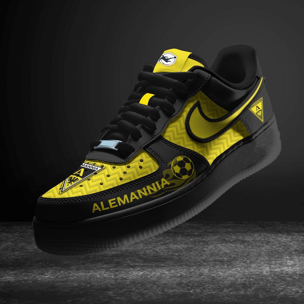 Ideafootwear Alemannia Aachen Air Low-Top Sneakers Shoes For Men And Women 1