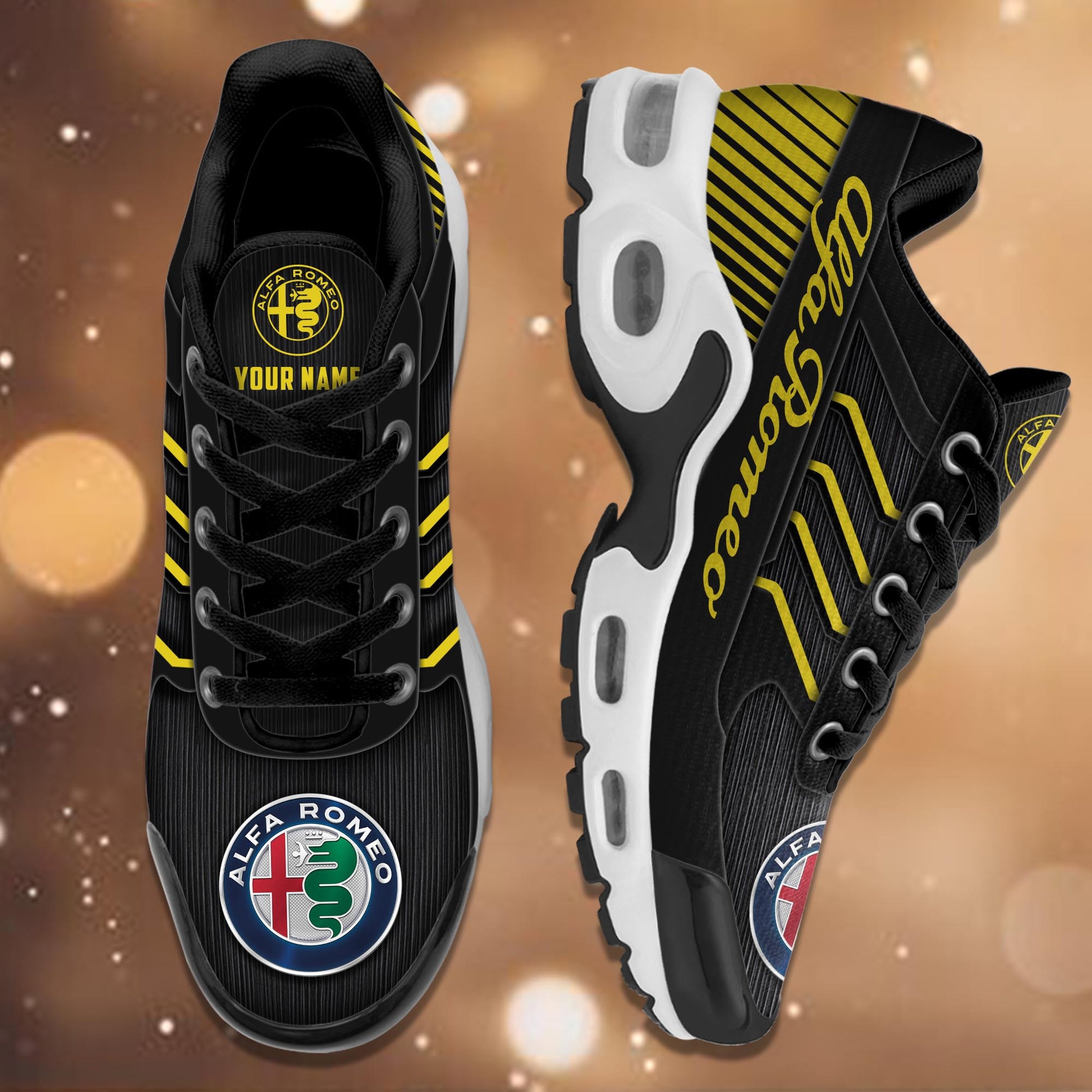 Ideafootwear Alfa Romeo TN Shoes Sneakers For Men And Women