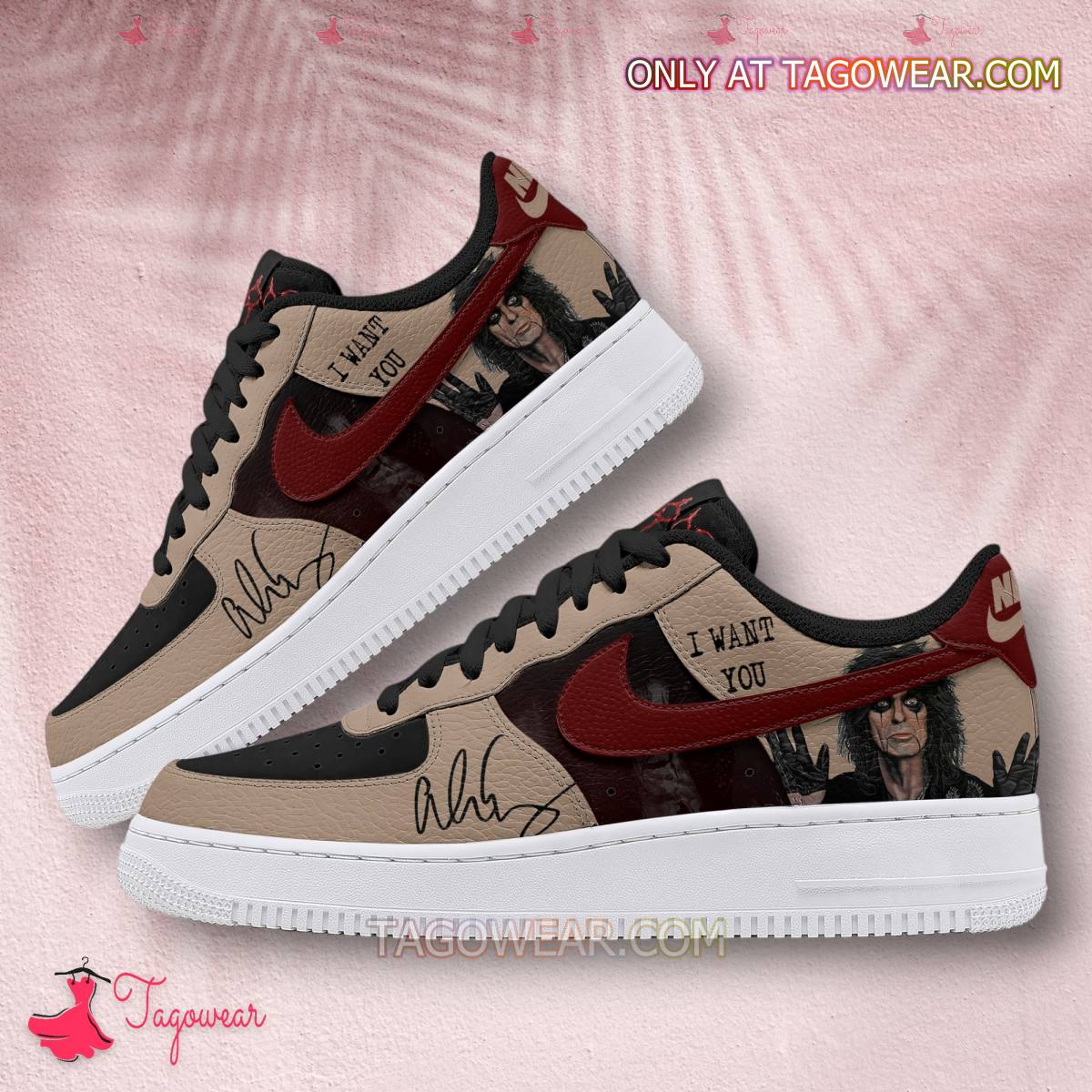 Ideafootwear Alice Cooper Air Low-Top Sneakers Shoes For Men And Women 2