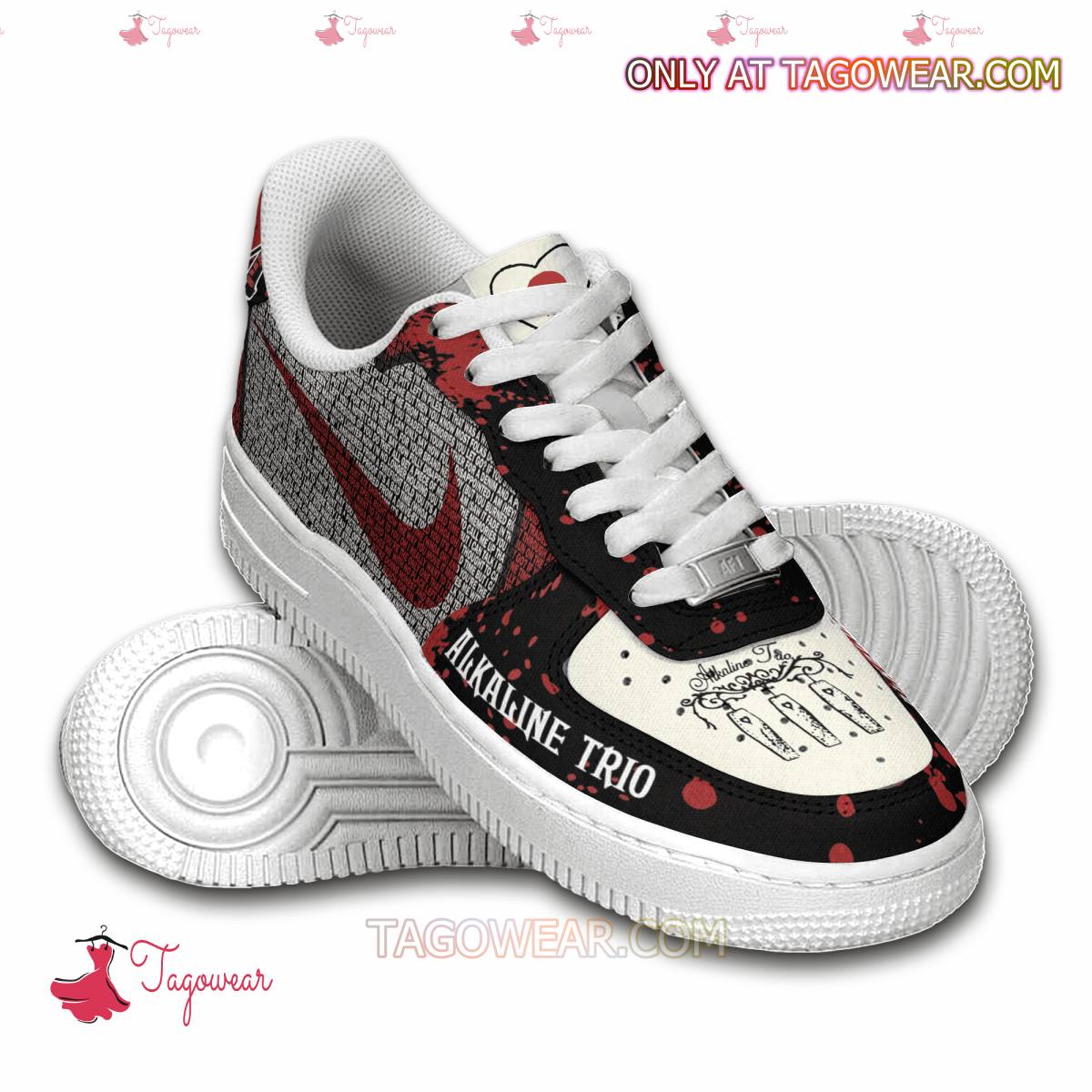 Ideafootwear Alkaline Trio Air Low-Top Sneakers Shoes For Men And Women 2