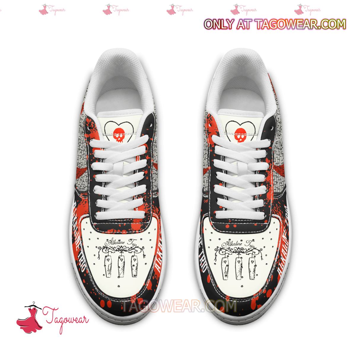 Ideafootwear Alkaline Trio Air Low-Top Sneakers Shoes For Men And Women 4