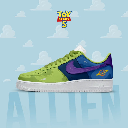 Ideafootwear Allien Toy Story Air Low-Top Sneakers Shoes For Men And Women 1