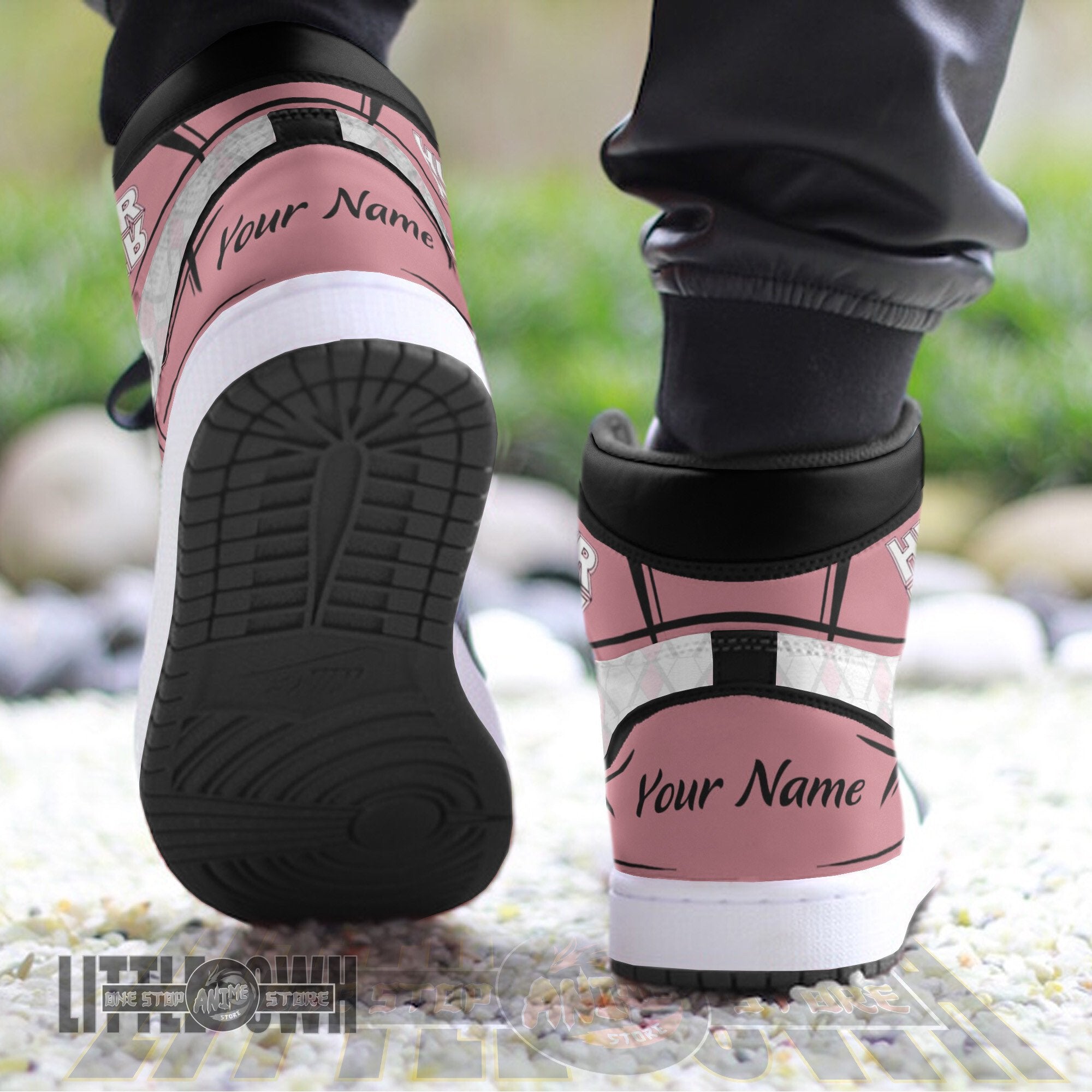 Ideafootwear Alluka Zoldyck AJ1 High Sneakers Shoes For Men And Women