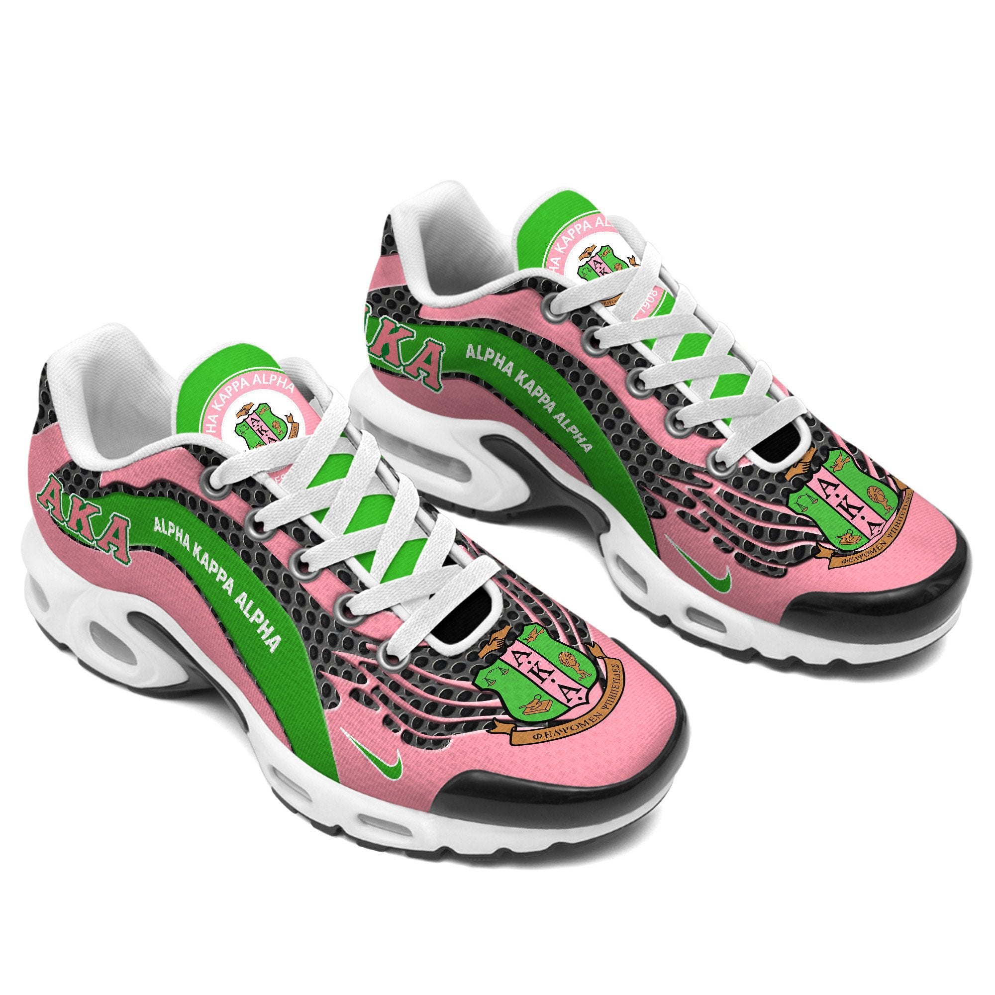 Ideafootwear ALPHA KAPPA ALPHA TN Shoes Sneakers For Men And Women