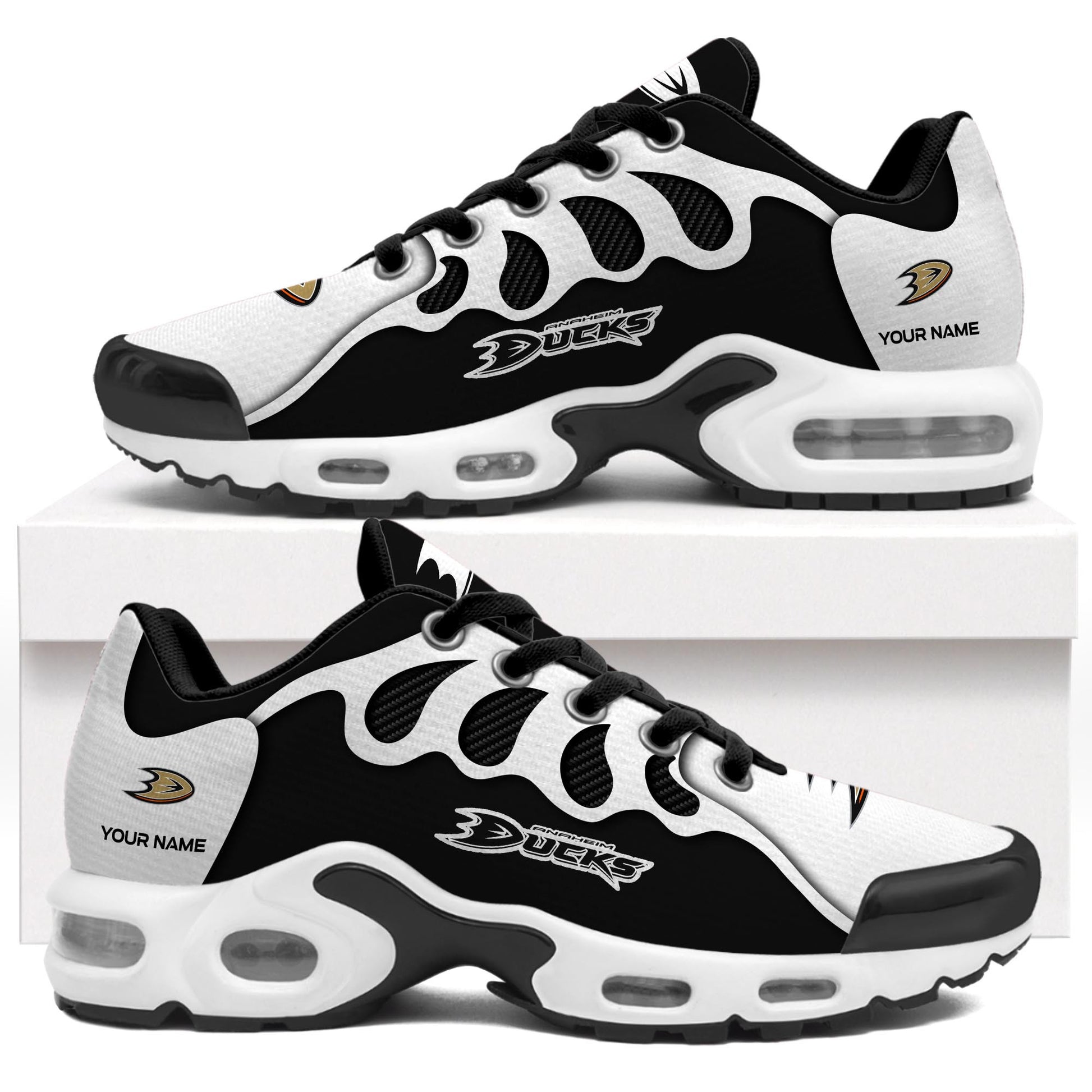 Ideafootwear Anaheim Ducks TN Shoes Sneakers For Men And Women