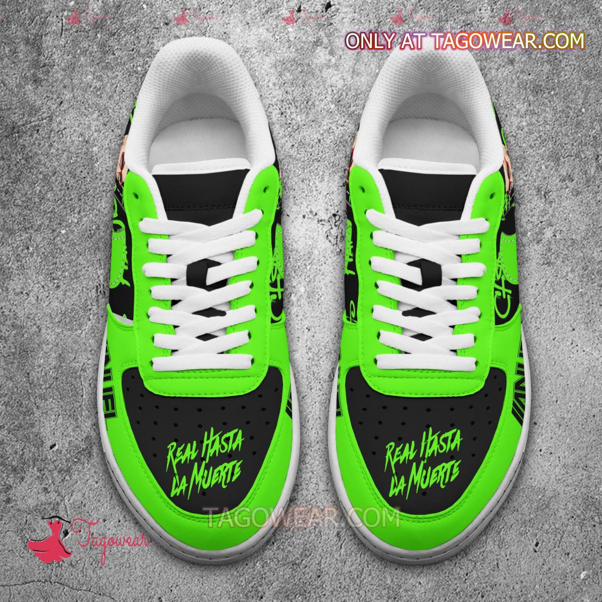 Ideafootwear Anuel Aa Air Low-Top Sneakers Shoes For Men And Women 3