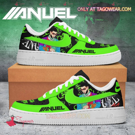 Ideafootwear Anuel Aa Air Low-Top Sneakers Shoes For Men And Women 1
