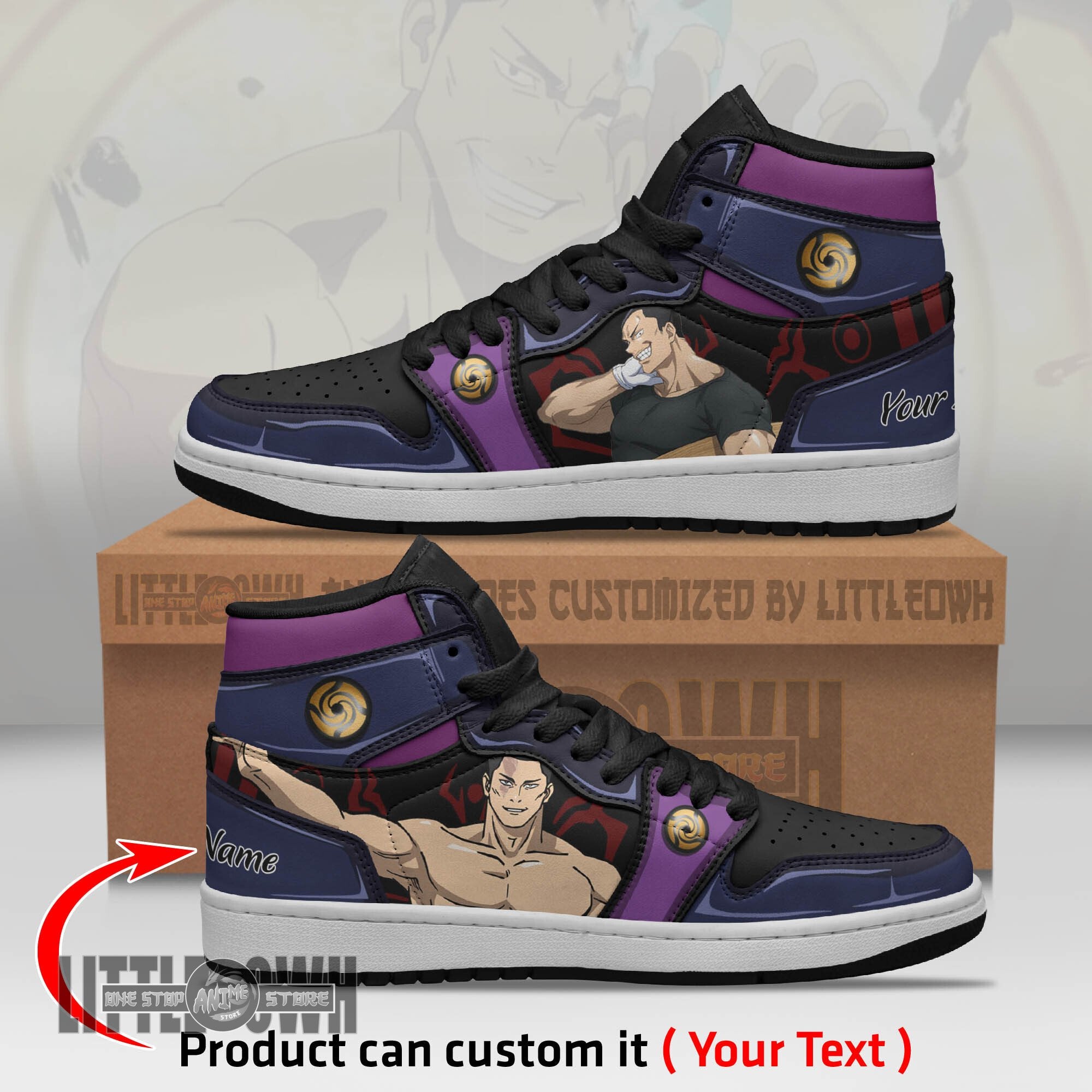 Ideafootwear Aoi Todo AJ1 High Sneakers Shoes For Men And Women