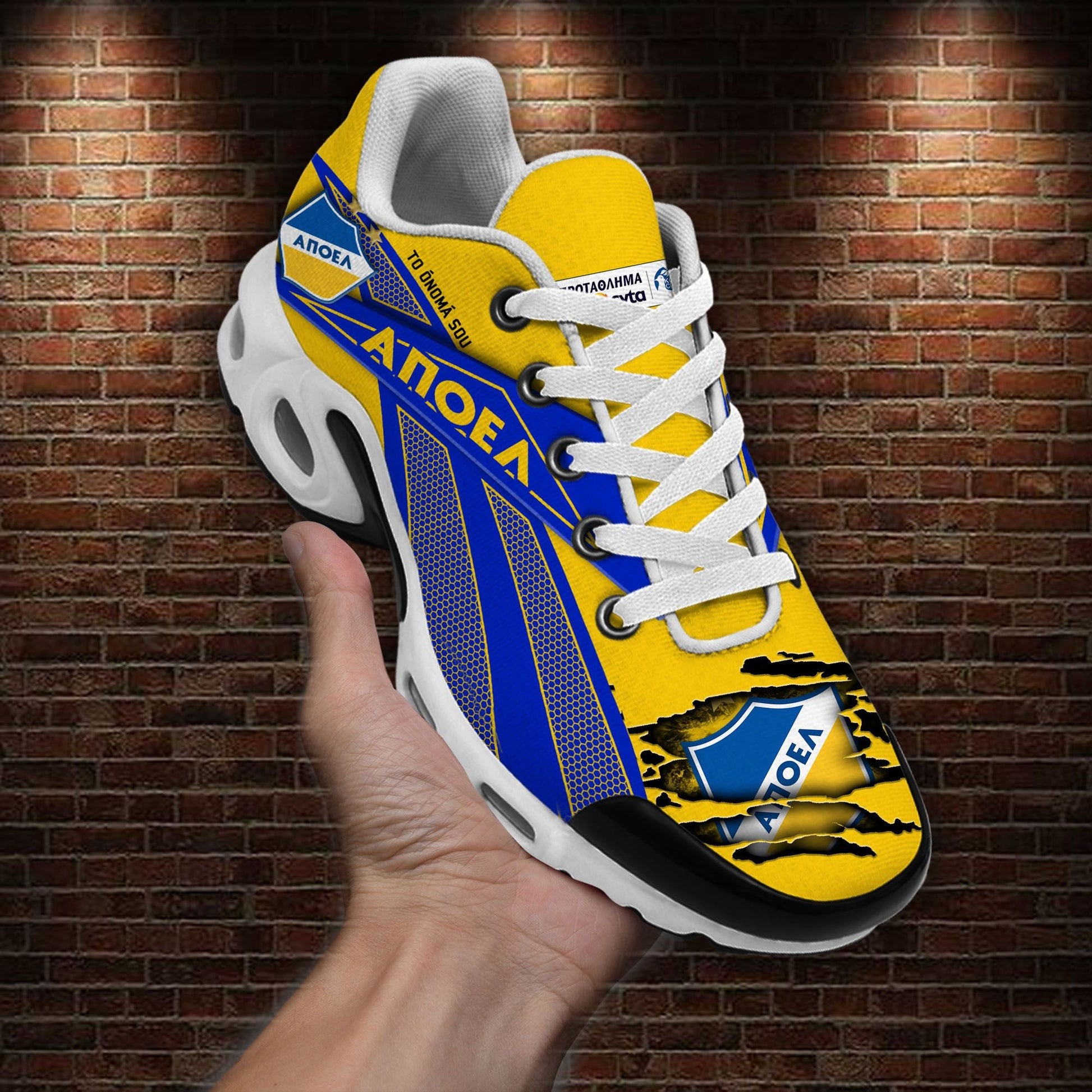 Ideafootwear APOEL FC TN Shoes Sneakers For Men And Women