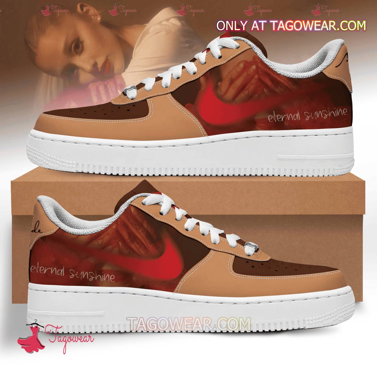 Ideafootwear Ariana Grande Air Low-Top Sneakers Shoes For Men And Women 1