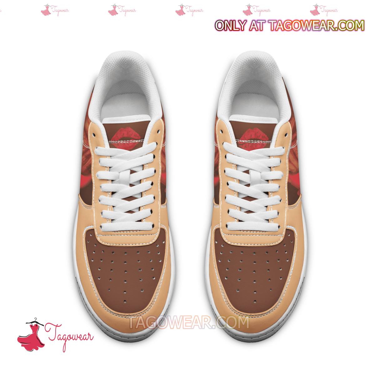 Ideafootwear Ariana Grande Air Low-Top Sneakers Shoes For Men And Women 3