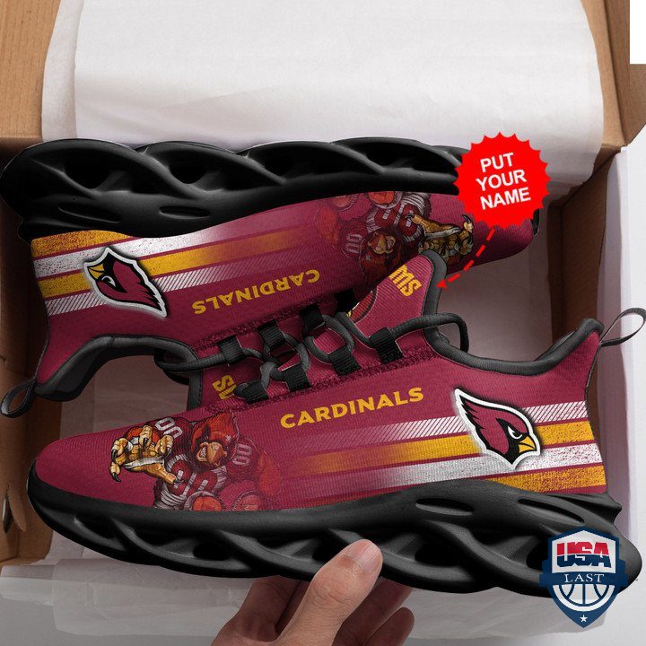 Ideafootwear Arizona Cardinals Max Soul Shoes Sneakers For Men And Women