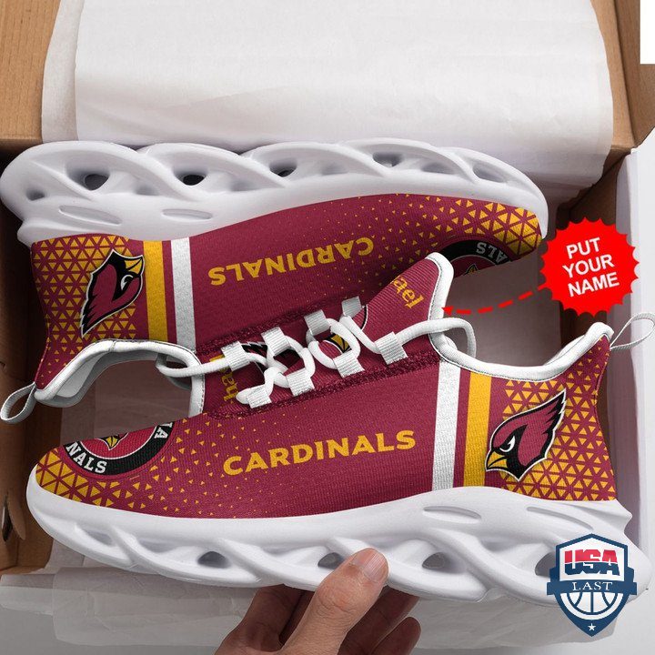 Ideafootwear Arizona Cardinals Max Soul Shoes Sneakers For Men And Women