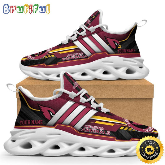 Ideafootwear Arizona Cardinals Max Soul Shoes Sneakers For Men And Women