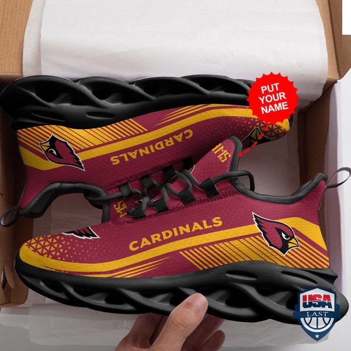 Ideafootwear Arizona Cardinals Max Soul Shoes Sneakers For Men And Women