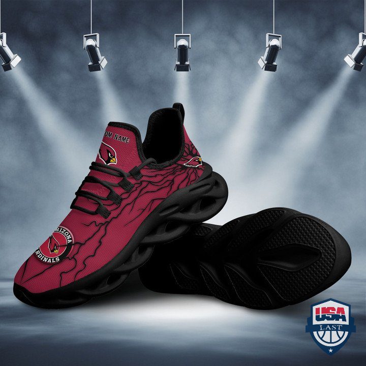 Ideafootwear Arizona Cardinals Max Soul Shoes Sneakers For Men And Women