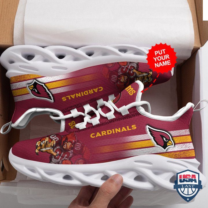 Ideafootwear Arizona Cardinals Max Soul Shoes Sneakers For Men And Women
